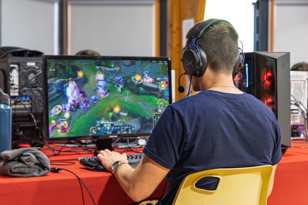 Trouy Gaming 2026 - Joueur en action